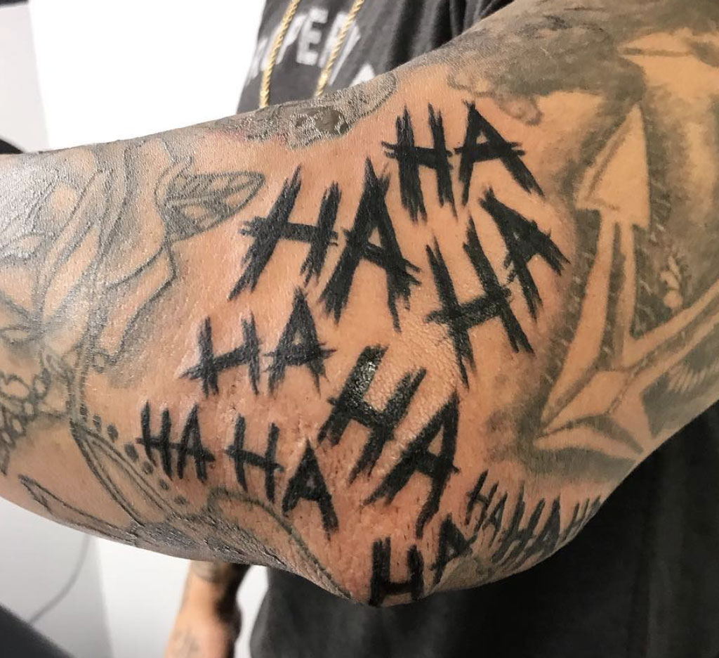 Joker Laugh Tattoo