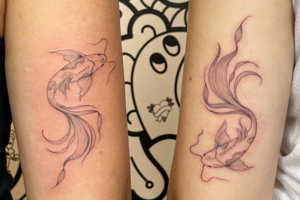 Pisces Koi Fish Tattoo Designs for Tattoo Inspiration | TikTok