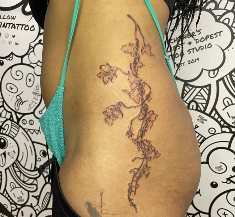 Snap Dragon Vine on Hip