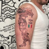 Italy Italia Country Tattoo