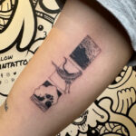 microrealism-stamps-tattoo-dennis-garcia-patayin Black stamps/etching/imprint style tattoo