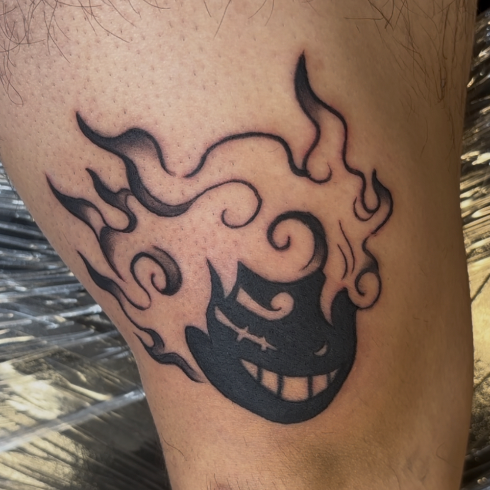 Akira Prabphane.- Anime Character self tattoo