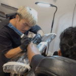 Akira Prabphane tattooing