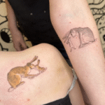 childrens-book-tattoo I love you more- children's book Tattoo
