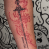 Cybersigilism sword in black and red by Akira