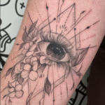 eyeball-geometric-tattoo