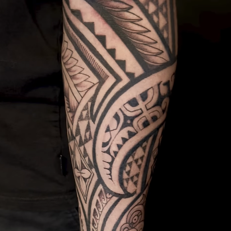 Polynesian Tribal Tattoo Eugene Perez