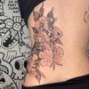 tiger back tattoo